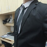 法蒙澤西服套裝男士三件套商務(wù)職業(yè)正裝小西裝男結(jié)婚新郎上班修身外套男 黑色(西服+西褲+襯衫+大禮包) 5XL 【170-185斤】 曬單實(shí)拍圖