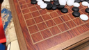 高檔實(shí)木云子圍棋棋盤(pán)圍棋罐套裝黑白五子棋子成人兒童初學(xué)者禮品 新云子單面棗木罐 曬單實(shí)拍圖