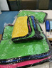 美家日記抹布 四色方巾30*30cm*4條擦車擦玻璃毛巾 廚房清潔雙面加絨方巾 曬單實(shí)拍圖