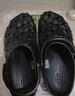 卡駱馳（crocs）榴蓮Clog洞洞鞋男女鞋涼拖拖鞋沙灘涼鞋 209563-001 M10W12 曬單實(shí)拍圖