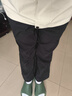 素湃防潑水沖鋒軟殼褲防風(fēng)耐磨戶(hù)外褲子秋季男女休閑褲 極夜黑 M 曬單實(shí)拍圖