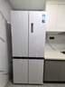 美的（Midea）M60小機皇541雙系統純平全嵌Pro除菌十字四開(kāi)門(mén)多門(mén)520姐妹款無(wú)霜國家補貼家用電冰箱MR-541WUSPZE 曬單實(shí)拍圖