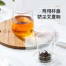 物生物（RELEA）茶杯女士茶水分離杯玻璃杯男士辦公泡茶杯子耐高溫花茶杯生日禮物 曬單實(shí)拍圖