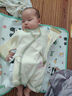 初生嬰兒包屁衣舒絨棉6個(gè)月9新生兒衣服春秋連體衣寶寶三角爬服 黃風(fēng)鈴兔 雙層護肚 66cm 建議2-4個(gè)月13斤內穿 曬單實(shí)拍圖