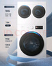 海信（Hisense）璀璨棉花糖三筒E8Q-1 全家筒洗衣機 4合1熱泵洗烘活水健康自由組合 懶人0手洗WH130E8Q-1+WV20W 曬單實拍圖