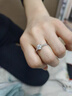 DR一克拉莫桑鉆石鉑金鉆戒D級訂結婚戒指情人節表白生日禮物送女友 2克拉莫桑鉑金鉆戒/D級 默認開(kāi)口可調節大小 曬單實(shí)拍圖
