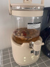 World Kitchen康寧養生壺全玻璃2.8L大容量花茶桶多功能恒溫家用養生桶煮茶壺水龍頭花茶壺燒水壺【茶漏款】 曬單實(shí)拍圖