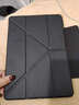 r.r.h適用華為MatePad mini保護套8.8英寸huawei保護殼平板電腦y折全包雙面夾帶筆槽散熱防摔 【曜石黑】Y型全包-橫豎支撐-送鋼化膜 曬單實(shí)拍圖