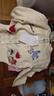 Teenie Weenie Kids小熊童裝25年款新款女童甜美可愛刺繡開衫毛衣 乳白色 130 cm 曬單實(shí)拍圖