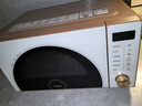 美的（Midea）小滋味微烤炸一體機家用變頻臺式微波爐烤箱空氣炸不銹鋼內膽一級能效古典風(fēng)23L（F23G3） 曬單實(shí)拍圖