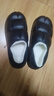 防水棉拖鞋女冬季包跟室內居家可外穿防滑保暖情侶踩屎感防水棉拖 黑色 40-41 曬單實(shí)拍圖