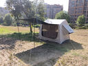 沃爾夫woolf屋脊7充氣帳篷易搭建速開(kāi)自動(dòng)充氣公園露營(yíng)投影黑膠防曬天幕 25款屋脊7【活動(dòng)款】 曬單實(shí)拍圖