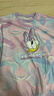 迪士尼寶寶（Disney Baby）女童衛衣兒童長(cháng)袖T恤中大童裝春季純棉舒適百搭上衣 紫印花 150 曬單實(shí)拍圖