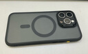 億色（ESR）適用蘋果15plus手機殼iphone15plus保護(hù)套磁吸殼硅膠軟邊超薄磨砂氣囊防摔鏡頭全包男女半透黑 曬單實拍圖