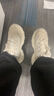 斯凱奇（Skechers）奶茶熊3代女鞋復古熊貓老爹鞋厚底增高鞋百搭休閑運動(dòng)鞋896276 曬單實(shí)拍圖