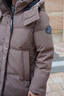 波司登（BOSIDENG）25年新款羽絨服情侶同款寬松中長(cháng)款時(shí)尚百搭學(xué)生穿搭冬季外套 摩卡咖啡7C31卡碼拍大 L 170/92A 體重約120-140斤 曬單實(shí)拍圖