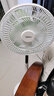 美的（Midea）【幸運草安睡1S】一級能效直流變頻聲控電風扇家用遙控臥室靜音落地扇臺式桌面抗菌大風力轉頁扇 曬單實拍圖