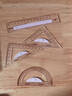 Kasimir卡西米爾卡西米爾尺子小學(xué)生專(zhuān)用量角器多功能三角板軟尺子防近視幾何繪圖鏤空繪高精度畫(huà)尺20cm直尺三角尺 曬單實(shí)拍圖