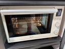 美的（Midea）35L家用多功能烘焙電烤箱 雙層玻璃門(mén)/精準控溫/熱風(fēng)烘烤/搪瓷內膽 PT3530W-D 曬單實(shí)拍圖