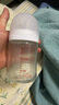貝親（Pigeon）玻璃奶瓶寬口徑防脹氣160ml S號奶嘴 1月+ AA186  曬單實(shí)拍圖