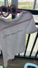 Calvin KleinJeans夏季女士休閑通勤經(jīng)典ck字母印花圓領(lǐng)純色內搭短袖T恤上衣 YAF-月光白 XS 曬單實(shí)拍圖