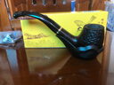 樂(lè)草德國(guó)煙斗石楠木實(shí)木男士手工老式傳統(tǒng)旱煙袋過(guò)濾煙袋鍋大抖 【黑金手提禮盒】黑紫檀木銅鍋+葫蘆斗架+160件套 曬單實(shí)拍圖