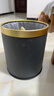 飛達三和無(wú)蓋垃圾桶12L灰色輕奢高檔雙桶設計家用客廳臥室廚房辦公室廁所 曬單實(shí)拍圖