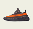 阿迪達(dá)斯Yeezy350夏日透氣椰子男女休閑鞋HQ7045 42.5 曬單實(shí)拍圖