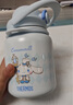 膳魔師（THERMOS）噸噸桶大肚杯316L不銹鋼大容量?jì)和乇斩Y物TEMA 大耳狗附杯帶吸管 950ml 曬單實(shí)拍圖