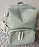 愛(ài)可樂(lè )（Echolac）雙肩包女時(shí)尚背包旅行休閑電腦包百搭潮流包送女友CKP2075湖水綠 曬單實(shí)拍圖