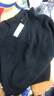 優(yōu)衣庫男裝女裝衛衣/長(cháng)袖運動(dòng)衫圓領(lǐng)休閑純色25秋冬新款479797 09 黑色 L 曬單實(shí)拍圖