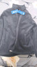 回力（Warrior）外套男秋冬雙面搖粒絨運動(dòng)上衣青少年加絨加厚立領(lǐng)夾克 深灰 3XL  曬單實(shí)拍圖