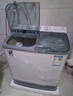 小鴨6公斤 半自動(dòng)洗衣機家用迷你 雙電機大容量雙桶雙缸波輪洗衣機脫水甩干雙筒 曬單實(shí)拍圖