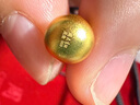 周大生黃金吊墜足金999葫蘆掛墜配頸繩古韻福祿吉祥福運(yùn)送女友生日禮物 黃金葫蘆吊墜-【配頸繩,絨布袋包裝】 中版-5.01g 曬單實(shí)拍圖