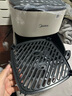 美的（Midea）家用空氣炸鍋免翻面 新款AI智能烹飪 全自動(dòng)電子觸控 可視大視窗 大容量5.3L金屬內腔 MF-KZC5388 曬單實(shí)拍圖