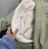 棉致雙面穿羊羔絨連帽棉服女冬季加絨加厚外套派克服羽棉襖絨服棉衣 Y22綠色【高品質(zhì)】 L 100-120斤 曬單實(shí)拍圖