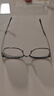 依視路（ESSILOR）鉆晶膜御A4防藍光膜巖近視眼鏡片男女眼鏡框多款可選配膜致 合金-全框-OJ019-黑槍 鏡框+鉆晶膜巖 1.60依視路非球面鏡片 曬單實(shí)拍圖