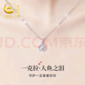 央創(chuàng)時尚中國黃金銀項(xiàng)鏈女款女生生日禮物女士小眾高級女友老婆女朋友S925 曬單實(shí)拍圖