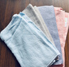 內野（UCHINO） 全棉棉柔云朵面巾純棉洗臉擦臉吸水成人毛巾柔軟簡(jiǎn)約素色洗臉巾 【A類(lèi)抑菌】粉/藍/紫/灰 4條 曬單實(shí)拍圖