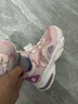 巴布豆（BOBDOG）童鞋女童運動(dòng)鞋夏季透氣女孩兒童鞋子103542050櫻花粉/丁香紫30 曬單實(shí)拍圖