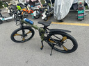 Jeep 吉普山地自行車男女學(xué)生成人雙減震碟剎越野折疊變速山地-戰(zhàn)神 戰(zhàn)神-一體輪-吉普綠 26寸（適合身高1.6~1.80m） 27速頂配版 曬單實(shí)拍圖