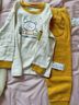 優(yōu)衣庫嬰幼兒寶寶繪本合作系列睡衣長(cháng)袖起居服套裝25秋新款478468 46 鵝黃色 90 曬單實(shí)拍圖