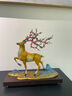 PRUY一路祥云梅花鹿擺件黃銅中式家居客廳酒柜玄關(guān)桌面新家裝飾品禮品 梅花鹿 路路亨通 JT-1736 曬單實(shí)拍圖