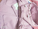 森馬（Semir）陳都靈|防護(hù)外套女中長款寬松撞色秋裝戶外通勤夾克101524109001 曬單實(shí)拍圖