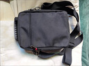 CROSS WHEAT瑞士軍刀斜挎包男士單肩包休閑防水牛津布包斜背通勤外出便攜男包 黑色豎款S小號(高24.5寬18厚9cm) 曬單實(shí)拍圖