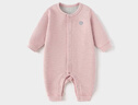 babylove嬰兒連體衣秋冬季哈衣爬服男女寶寶簡(jiǎn)約薄夾棉a類(lèi)保暖衣服外出服 曬單實(shí)拍圖