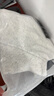 唐獅（TonLion）2025春女美式拼接翻領(lǐng)衛衣 米灰  XL  曬單實(shí)拍圖