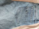茵曼（INMAN）茵曼高腰九分直筒牛仔褲2025秋女裝新款水洗磨白長(cháng)褲 牛仔藍 29 曬單實(shí)拍圖