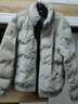 皮爾卡丹免洗白鴨絨羽絨服男2025冬季新款輕薄防風(fēng)保暖立領(lǐng)亮面潮牌外套 卡其 XL 建議125-140斤 曬單實(shí)拍圖