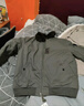 馬登工裝美式復古B15飛行員棉服夾克男保暖毛領(lǐng)加厚棉衣秋冬男士外套 綠色 2XL 曬單實(shí)拍圖